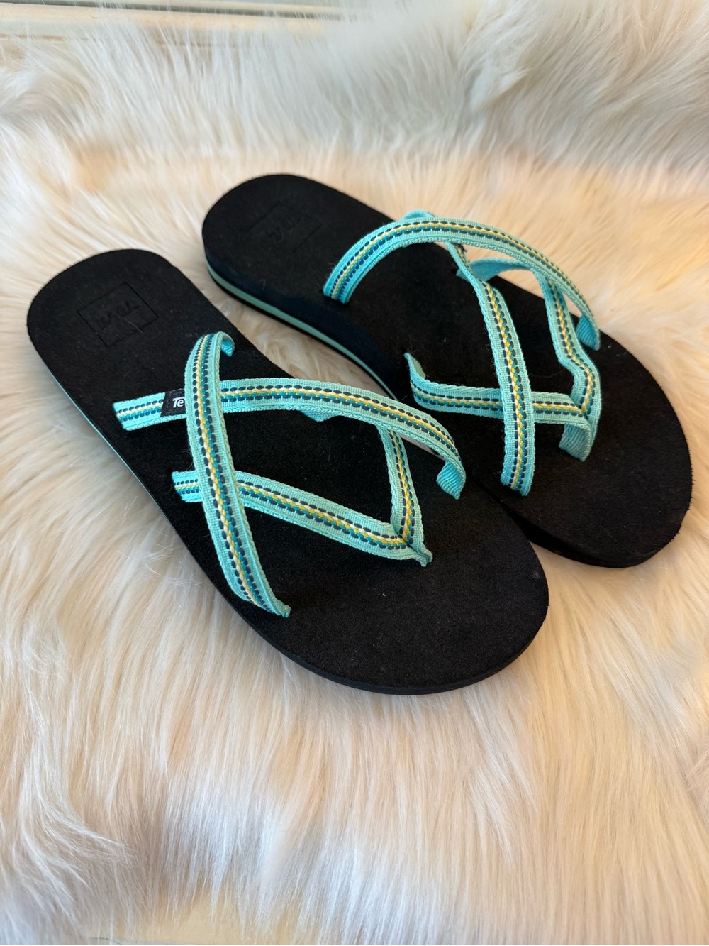 Teva Sandals Light Green 9
